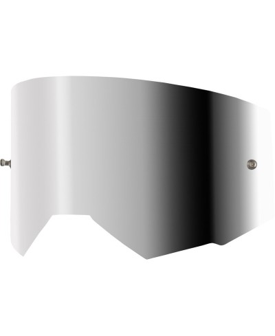 Écran FLY RACING avec fixation pour tear-off - écran argent fumé