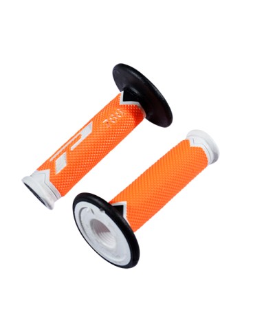 REVETEMENT/POIGNEE PROGRIP 788 ORANGE/BLANC/NOIR (PR) TRIPLE DENSITE 115MM