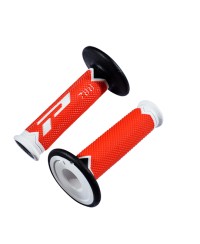 REVETEMENT/POIGNEE PROGRIP 788 ROUGE/BLANC/NOIR (PR) TRIPLE DENSITE 115MM