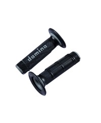 REVETEMENT/POIGNEE DOMINO A020 CROSS DOUBLE DENSITE NOIR/GRIS (PR) 118MM