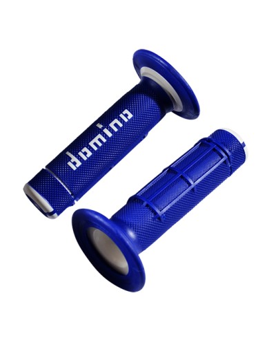 REVETEMENT/POIGNEE DOMINO A020 CROSS DOUBLE DENSITE BLEU/BLANC (PR) 118MM