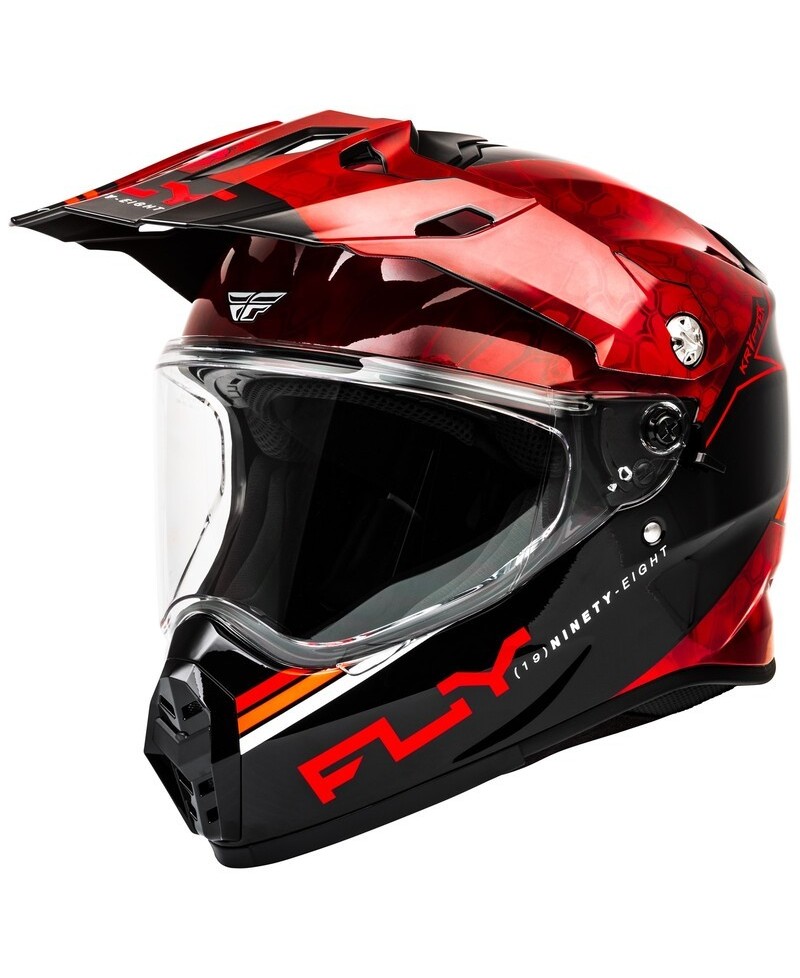 Casque FLY RACING Trekker Kryptek Conceal - rouge/noir