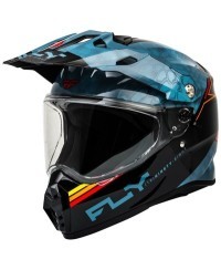 Casque FLY RACING Trekker Kryptek Conceal - Slate/noir/rouge