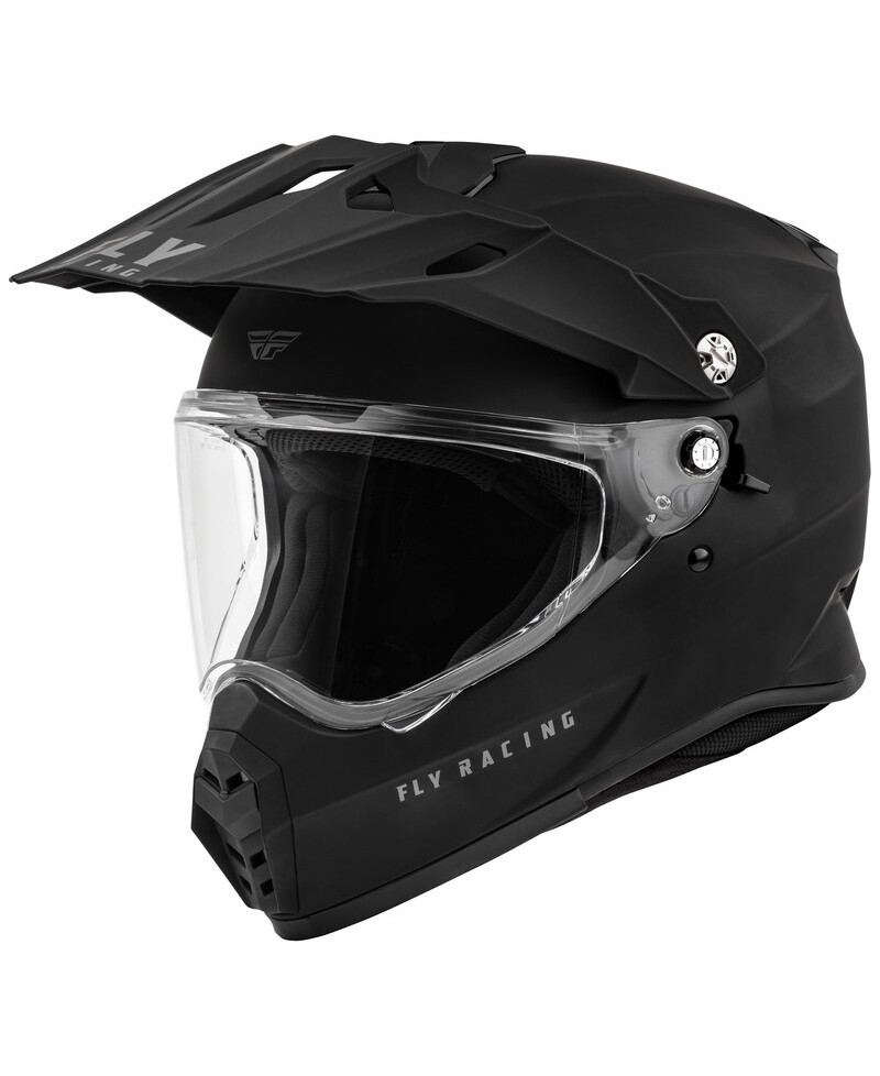 Casque FLY RACING Trekker Solid - noir mat