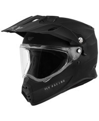 Casque FLY RACING Trekker Solid - noir mat