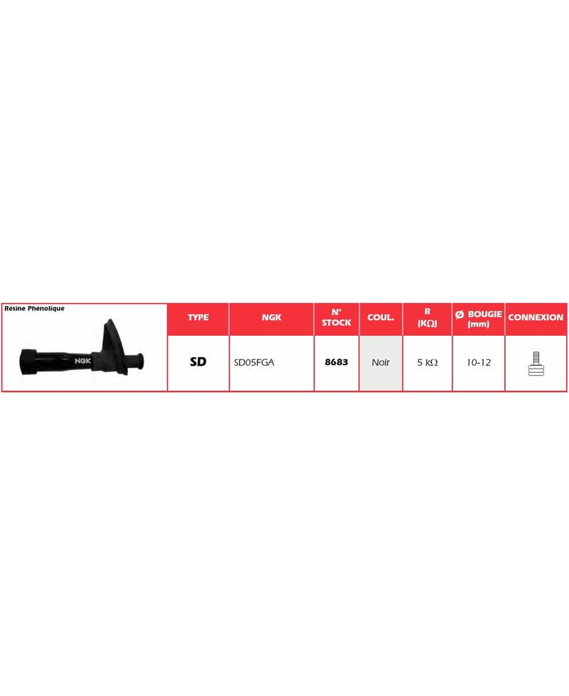 Anti-parasite NGK - SD05FGA