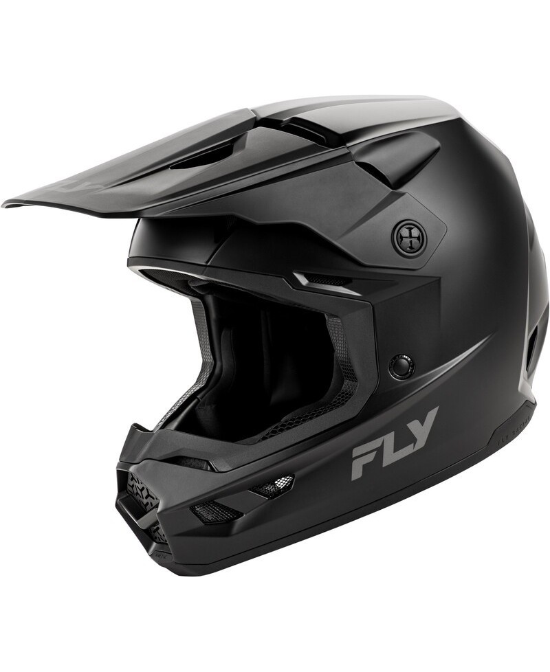 Casque enfant FLY RACING Kinetic Solid - noir mat
