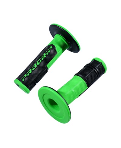 REVETEMENT/POIGNEE PROGRIP 801 VERT FLUO/NOIR (PR) DOUBLE DENSITE 115MM