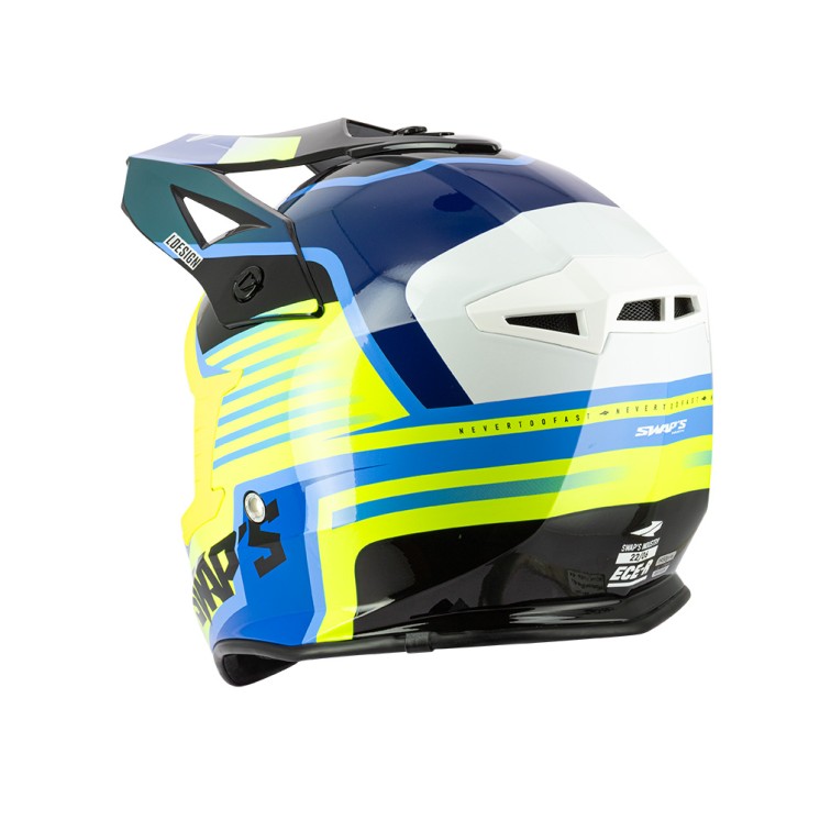 Cross S818 Jaune Fluo Bleu S