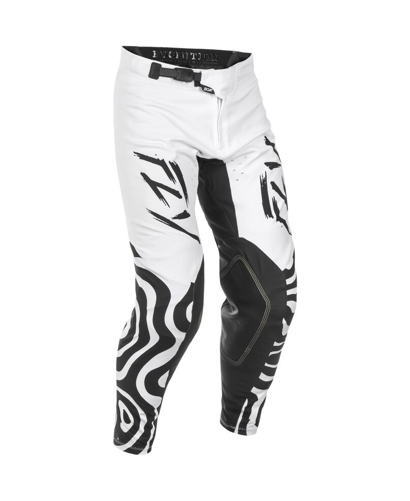 Pantalon FLY RACING Evolution DST L.E. Abyss - blanc/noir