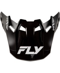 Visière FLY RACING Formula CC Objective - noir/blanc