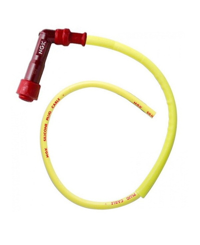 Faisceau d'allumage LY11 coudé 102° pour Bobine sans olive - cable 50cm NGK