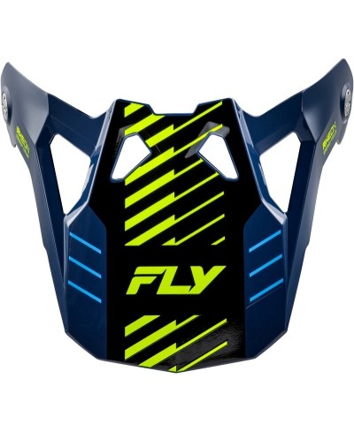 Visière FLY RACING Formula CP Slice - navy/Hi-Vis/blanc