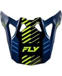 Visière FLY RACING Formula CP Slice - navy/Hi-Vis/blanc