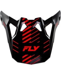 Visière FLY RACING Formula CP Slice - gris/rouge/noir