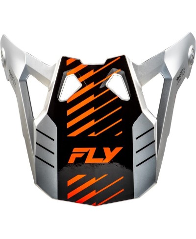 Visière FLY RACING Formula CP Slice - gris/orange/noir