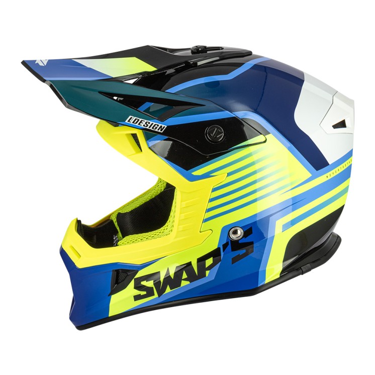 Cross S818 Jaune Fluo Bleu S