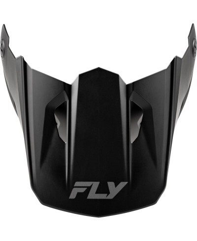 Visière FLY RACING Kinetic Solid enfant - noir mat