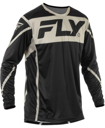 Maillot FLY RACING Lite - noir/gris