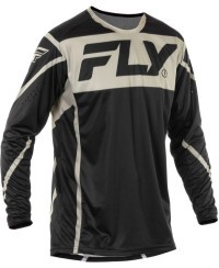 Maillot FLY RACING Lite - noir/gris
