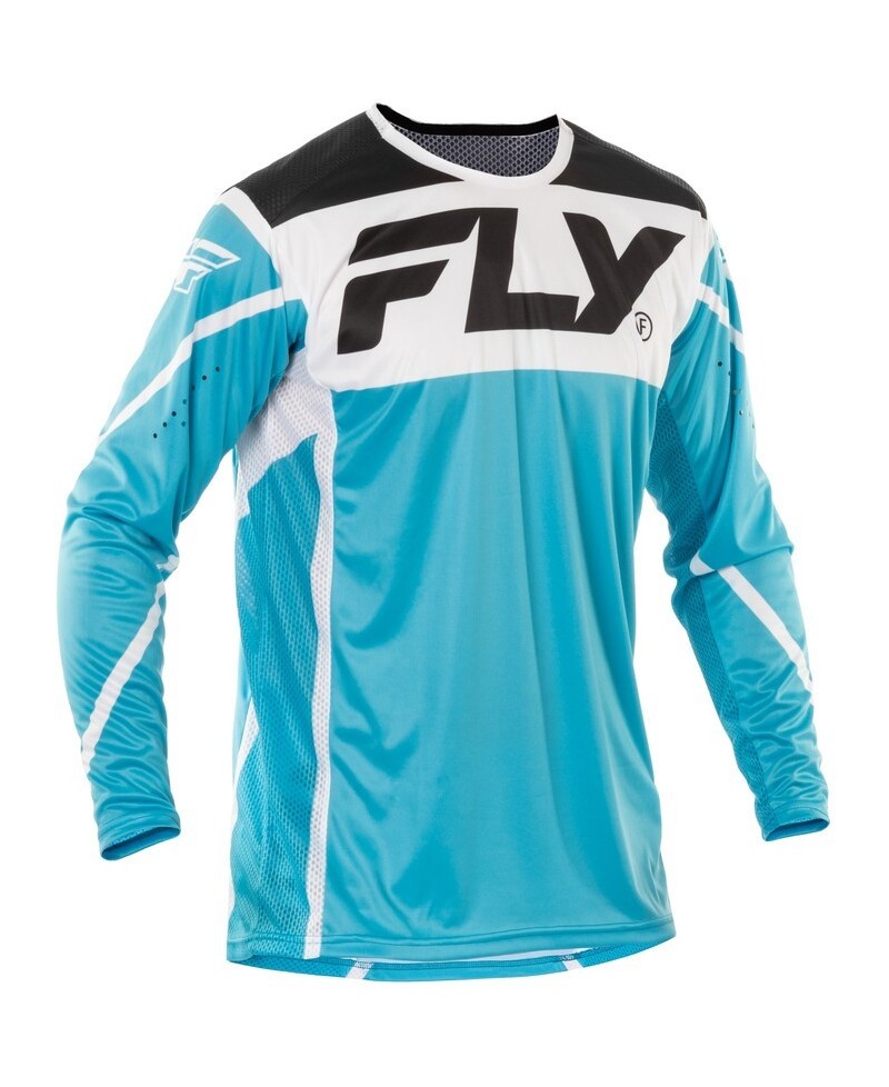 Maillot FLY RACING Lite - bleu/blanc/noir