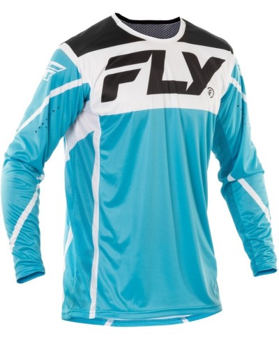 Maillot FLY RACING Lite - bleu/blanc/noir