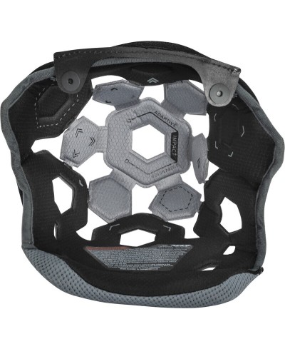 Coiffe FLY RACING Formula enfant (YS-20mm) - noir/Cool Grey