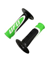 REVETEMENT/POIGNEE UFO AXIOM NOIR/VERT TRIPLE DENSITE (PR)