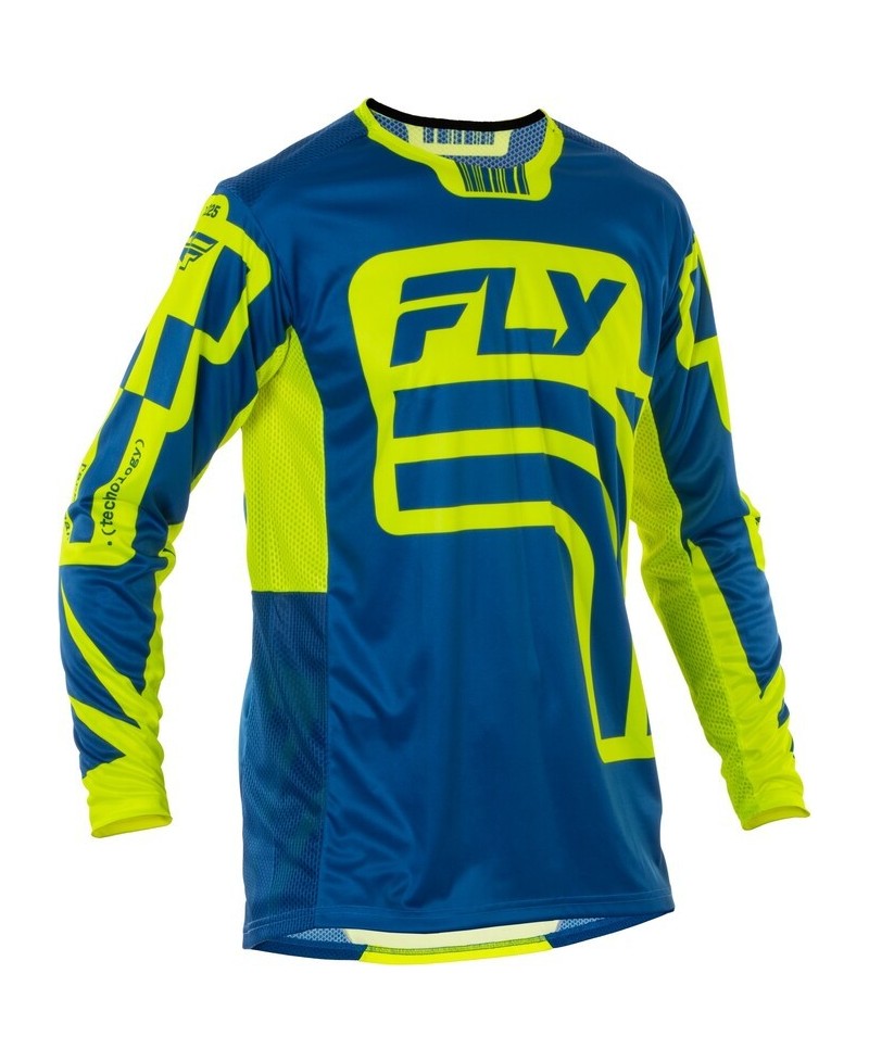 Maillot FLY RACING Lite L.E. Lancer - Navy/Hi-Vis