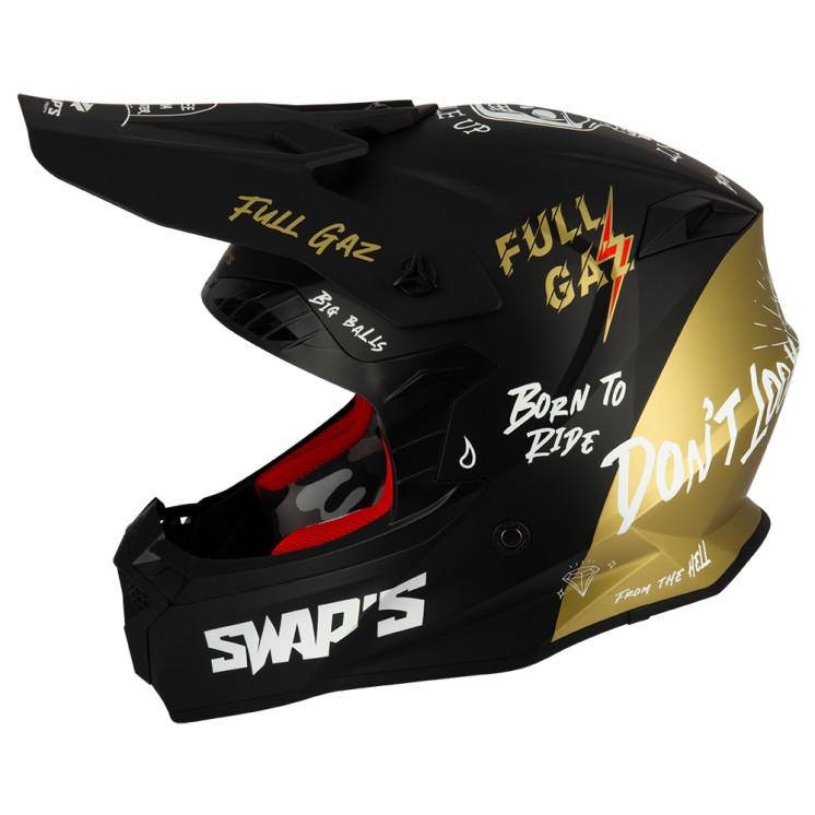 Casque SWAP CROSS S849 2FASTER Full Gaz XL