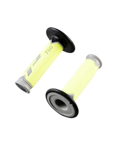 REVETEMENT/POIGNEE PROGRIP 788 JAUNE FLUO/BLANC/NOIR (PR) TRIPLE DENSITE 115MM