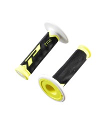 REVETEMENT/POIGNEE PROGRIP 788 NOIR/JAUNE FLUO/BLANC (PR) TRIPLE DENSITE