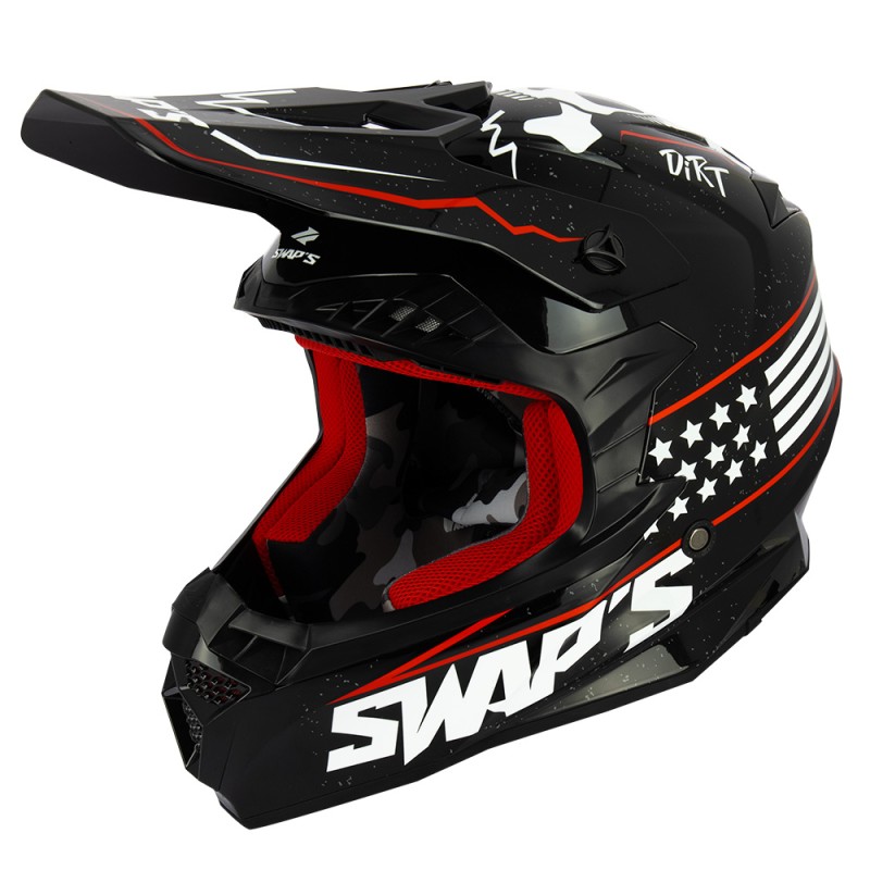 Casque SWAP cross S849 2FASTER SATAN S