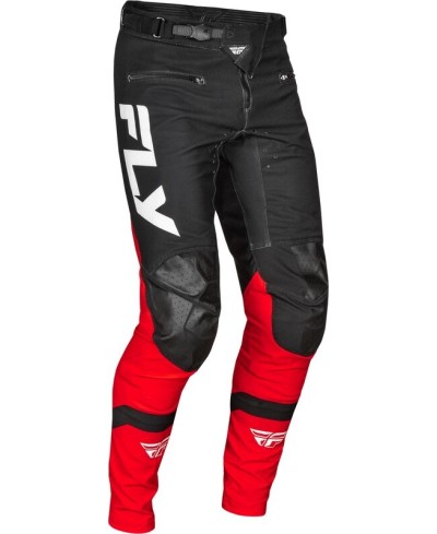 Pantalon vélo FLY RACING Rayce - rouge/noir/blanc