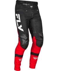 Pantalon vélo FLY RACING Rayce - rouge/noir/blanc