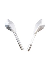 RETRO UNIVERSEL TUN'R* ECHO ALU CNC LONG ARGENT (PR)