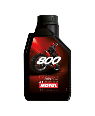 MOTUL - Huile 2T 800 Factory Line Off Road 4 Litres