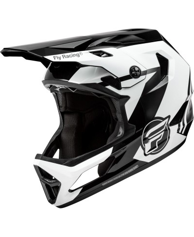Casque enfant vélo FLY RACING Rayce - noir/blanc/gris