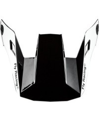 Visière FLY RACING Rayce vélo - noir/blanc/gris