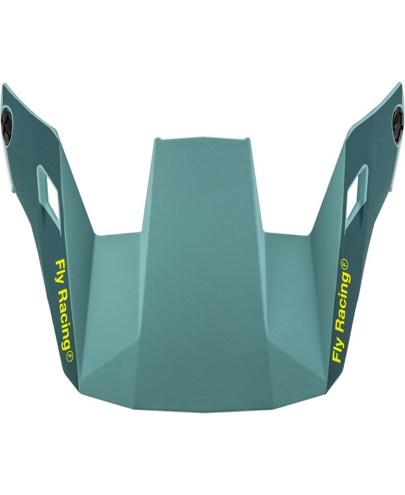 Visière FLY RACING Rayce vélo enfant - Matte Blue Stone/Hi-Vis