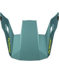 Visière FLY RACING Rayce vélo enfant - Matte Blue Stone/Hi-Vis