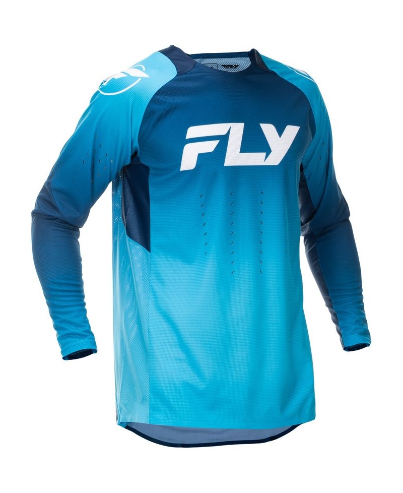 Maillot FLY RACING Evolution DST - bleu/blanc