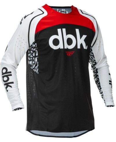Maillot FLY RACING Evolution DST DBK Special Edition - noir/blanc/rouge