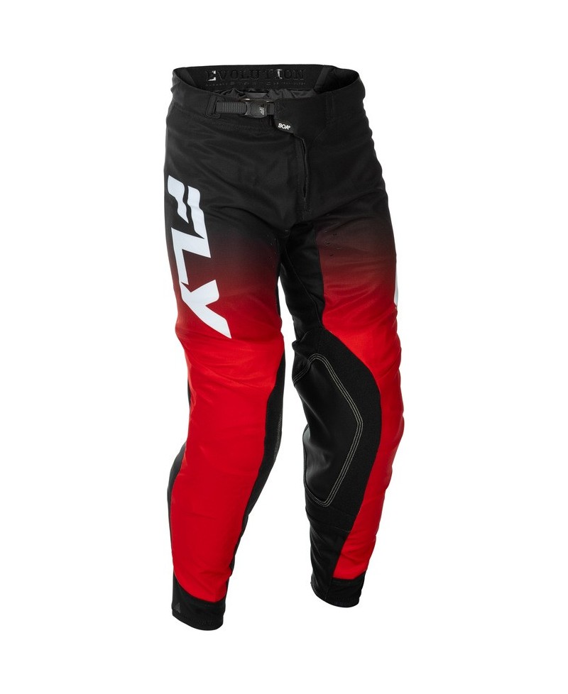 Pantalon FLY RACING Evolution DST - rouge/noir/blanc