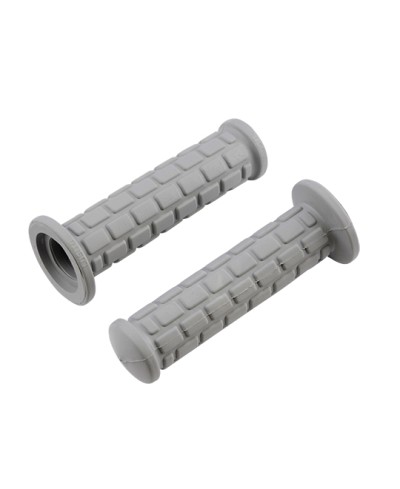 REVETEMENT/POIGNEE SCOOTER/CYCLO ASPECT CROSS GRIS 130MM (PR)