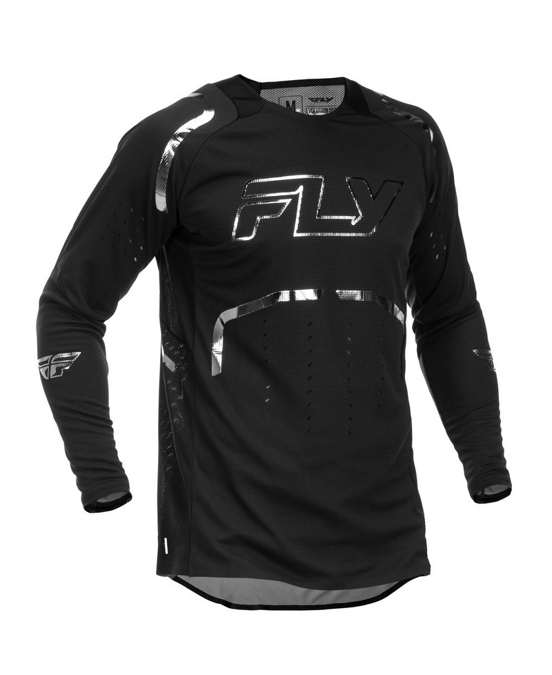 Maillot FLY RACING Evolution DST Spark Special Edition - noir/argent