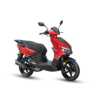 SCOOTER TNT MOTOR DIXON ROUGE 12\' 4 TEMPS 50cc INJECTION EURO 5/+ V2