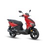 SCOOTER TNT MOTOR DIXON ROUGE 12\' 4 TEMPS 50cc INJECTION EURO 5/+ V2