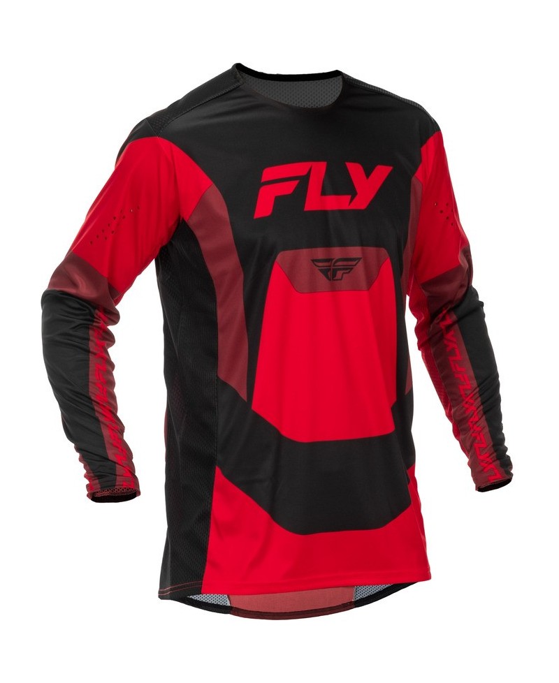 Maillot FLY RACING Lite - rouge/noir