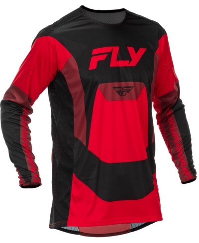 Maillot FLY RACING Lite - rouge/noir